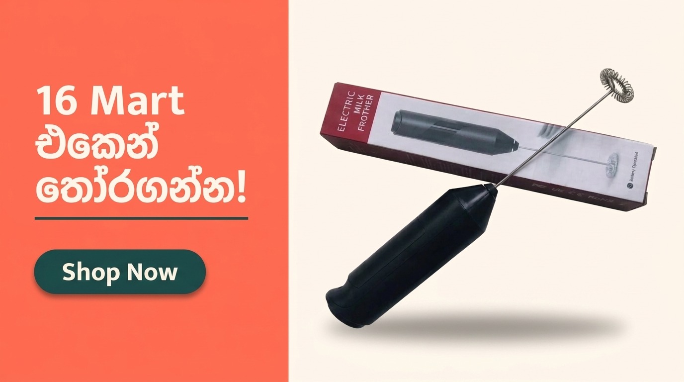 Electric Handheld Milk Frother